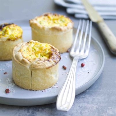 Quiches aux carottes et courgettes râpées