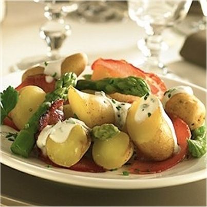 Ratte du Touquet aux asperges vertes