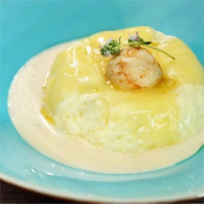 Risotto de Saint-Jacques au Comté