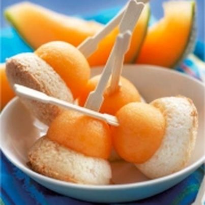 Rochers noix de coco et Melon de Guadeloupe