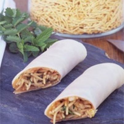 Rouleau de Fidés au Gruyère, Jambon de Savoie et herbes folles