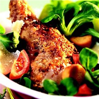 Salade Cæsar au lapin