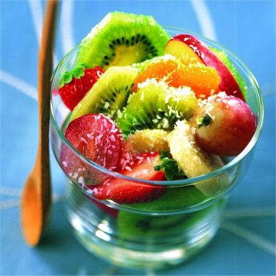 Salade de fruits au kiwi