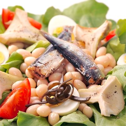 Salade façon Niçoise à la Bretonne