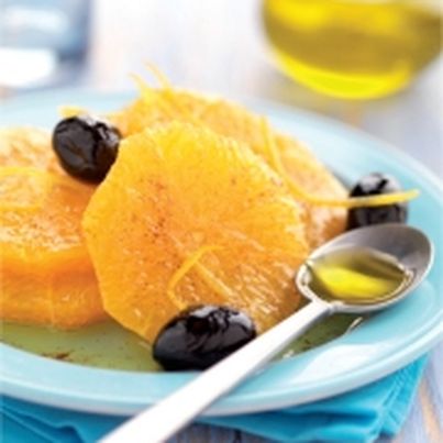 Salade d'oranges à l'huile d'olive de Corse