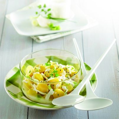 Salade tiède de Ratte du Touquet