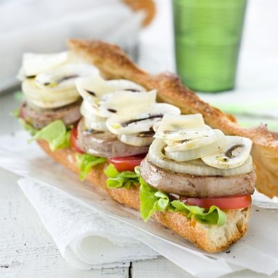 Sandwichs « printaniers » à l'agneau