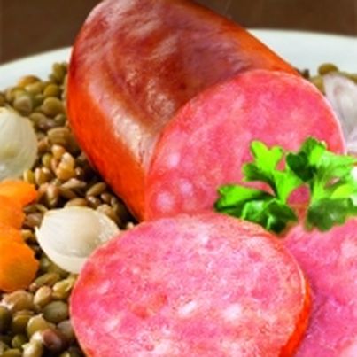 Saucisse de Morteau aux lentilles