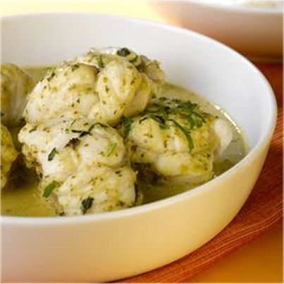 Sauté de lotte au curry vert