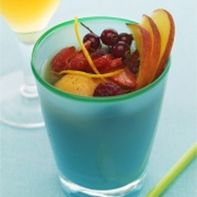 Soupe pétillante de fruits à la Bière de Printemps