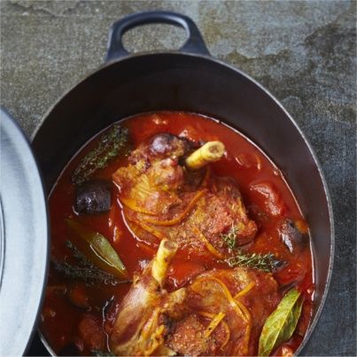 Souris d'Agneau Bio Mijotées à la Tomate