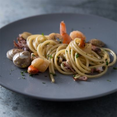Spaghetti Academia Barilla aux Fruits de Mer
