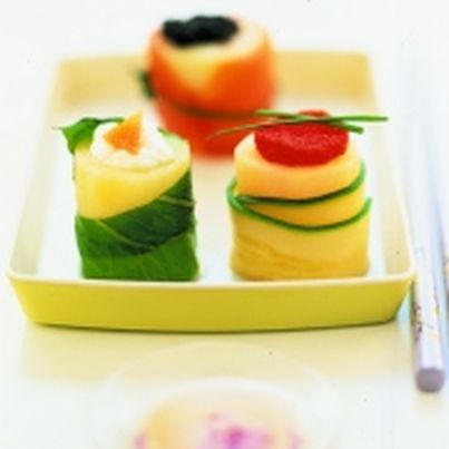 Sushi de pommes de terre