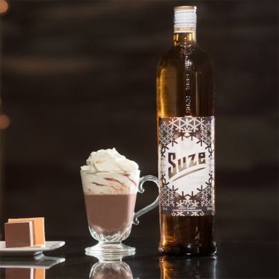 Cocktail Suze Chocolat Chaud