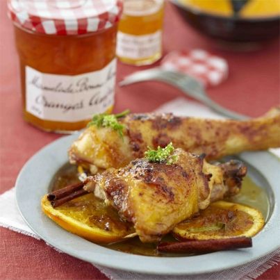 Tajine de poulet à la Marmelade d'Oranges Amères Bonne Maman®