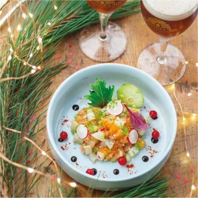 Tartare de Saumon et de Haddock