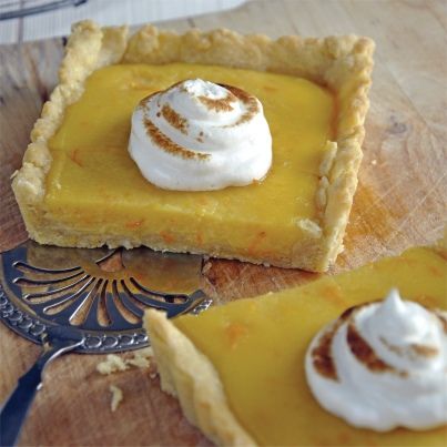 Tarte Meringuée aux Clémentines