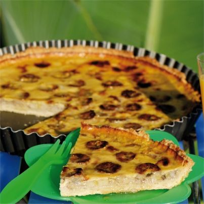 Tarte Dorée à la Banane