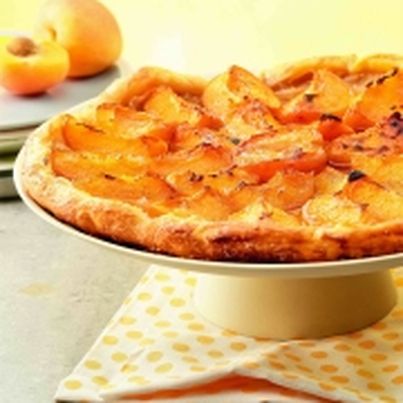 Tarte fine aux abricots