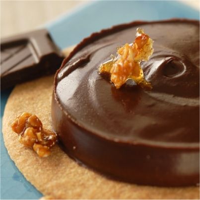 Tarte mendiante au chocolat