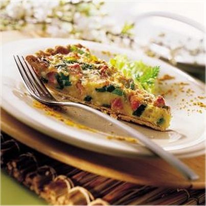 Tarte aux poireaux et Beaufort