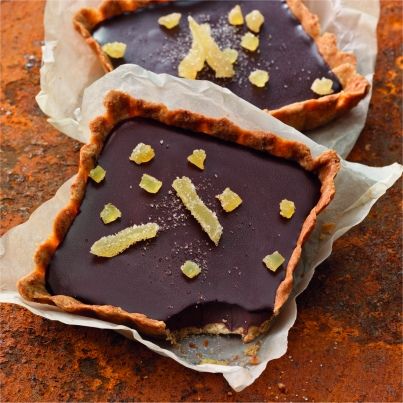Tartelettes chocolat gingembre