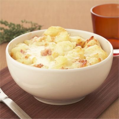 Tartiflette aux champignons et Reblochon