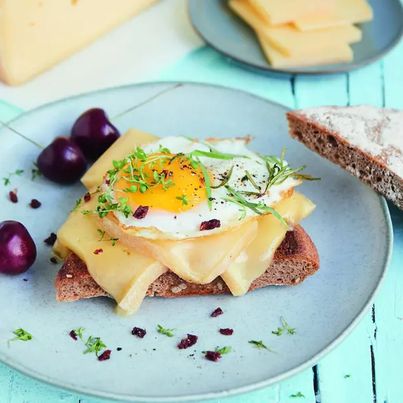 Tartine au Levain et Raclette du Valais