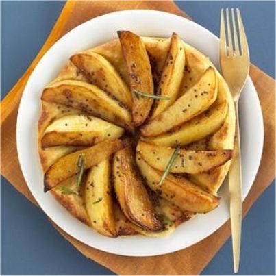 Tatin de Charlotte aux graines de moutarde