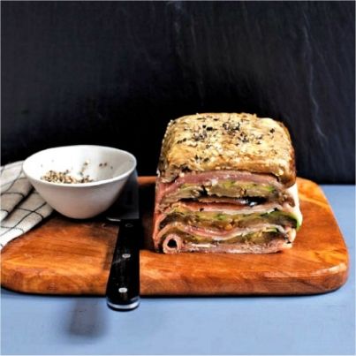 Terrine Aubergine Courgette et Jambon