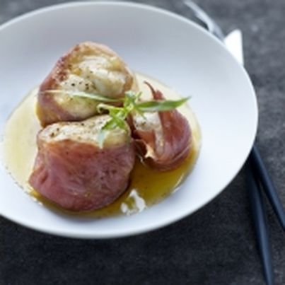 Tournedos de lotte au Jambon Serrano