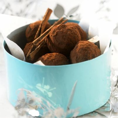 Truffes aux épices de Noël