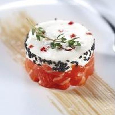 Truite des Fjords® et crème à l’ail
