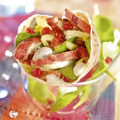 Wrap de Poulet Tandoori